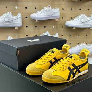Onitsuka Tiger by Asics Mexico 66 Yellow Black Sneakers